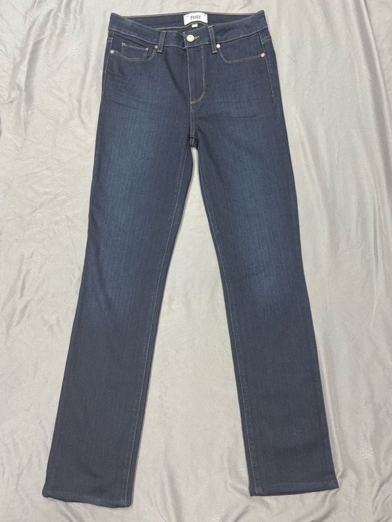 PAIGE Denim - PAIGE Women's Dark Hoxtom Straight Leg Jeans